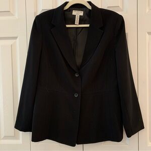 Covington Black Blazer 2 Button Size 14P